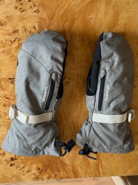 Dakine Women's Gray Plus Warm Snow Mittens